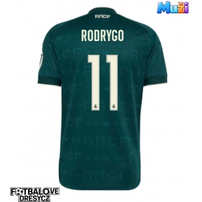 Real Madrid Rodrygo Goes #11 Venkovní Dres 2026-27 Krátký Rukáv